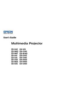 Epson EB S05 manual. Camera Instructions.